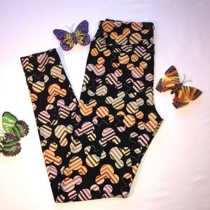 Lularoe Disney Collection Leggings Mickey/Minnie, EUC, pet/smoke free home